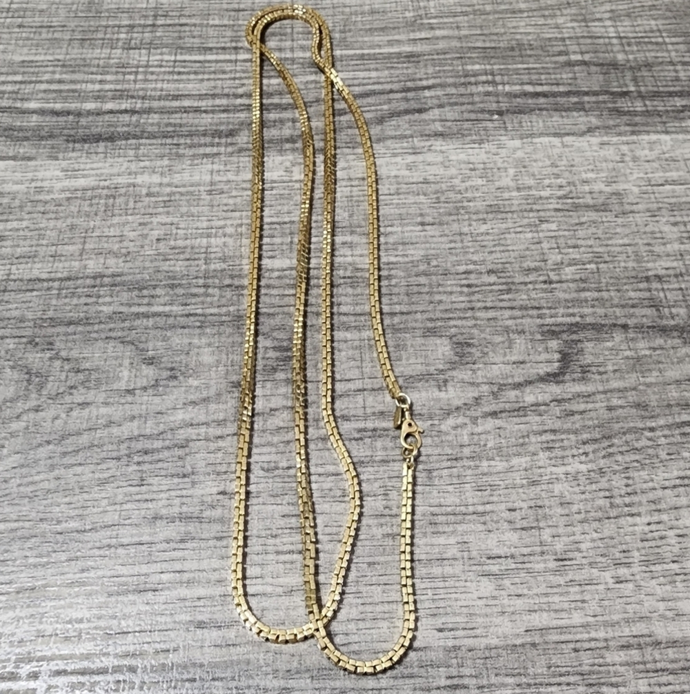Monet Shimmering Gold Necklace - Picture 7 of 8
